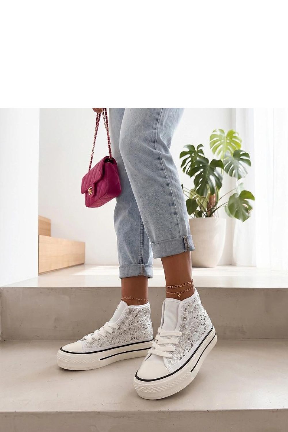  Baskets à plateforme model 230488 Solea 