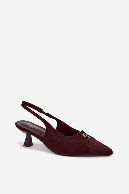  Escarpins talon large model 230721 Step in style 