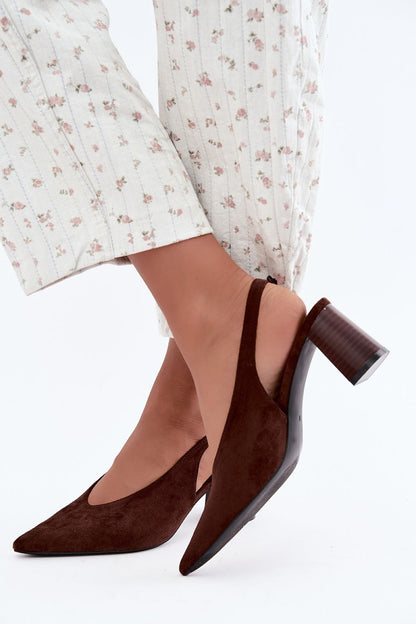  Escarpins talon large model 230728 Step in style 