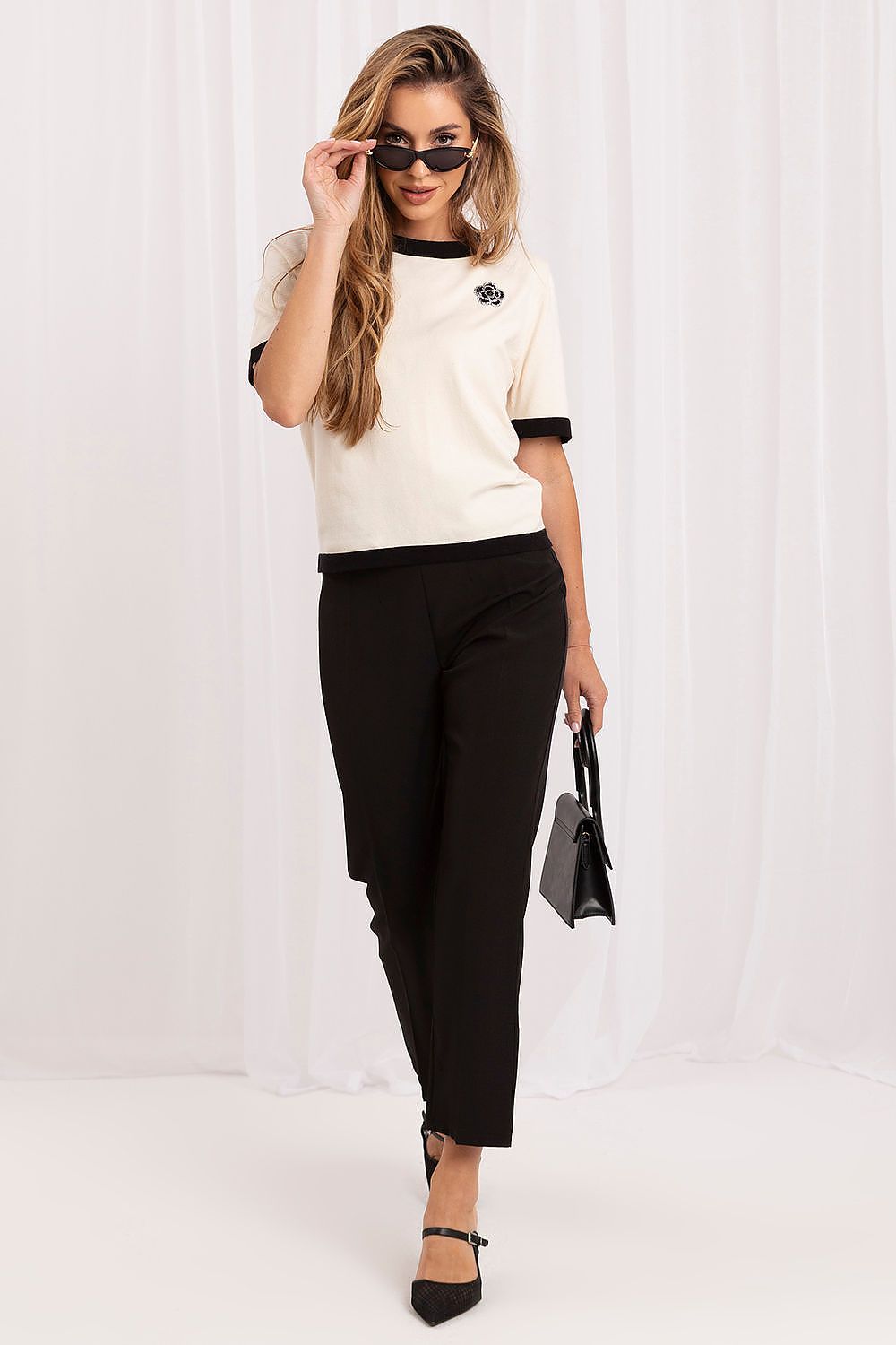  Pull à manches courtes model 230900 Italy Moda 