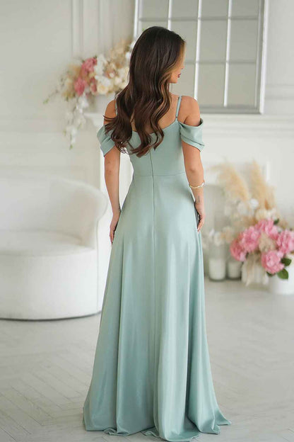 Robe longue Bicotone