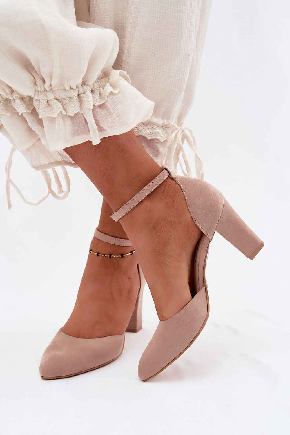 Escarpins talon large Step in style
