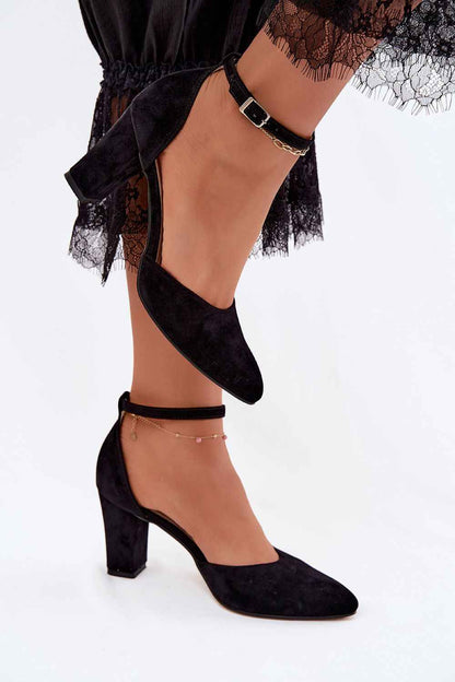 Escarpins talon large Step in style