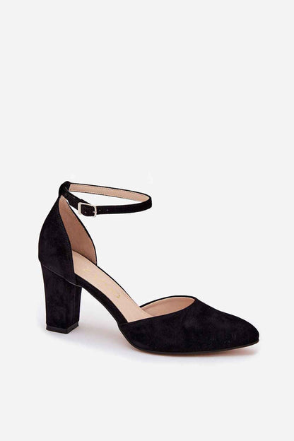 Escarpins talon large Step in style