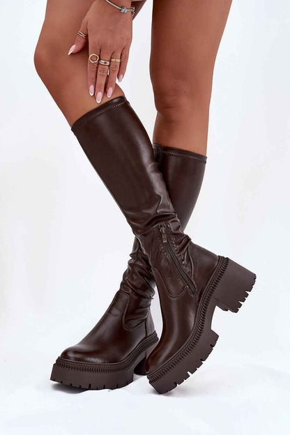 Bottes cuissardes Step in style