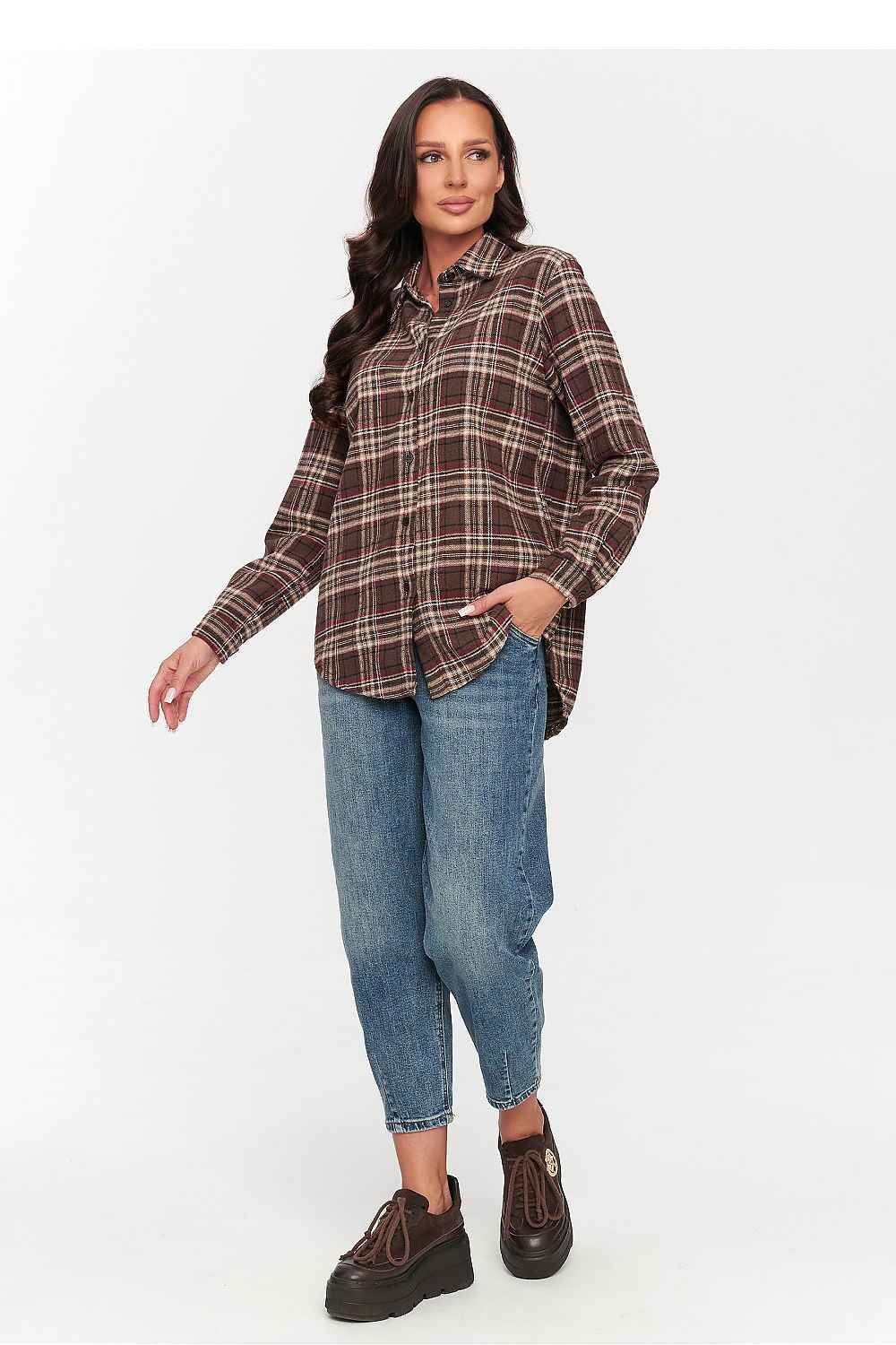 Chemise manche longue Makadamia