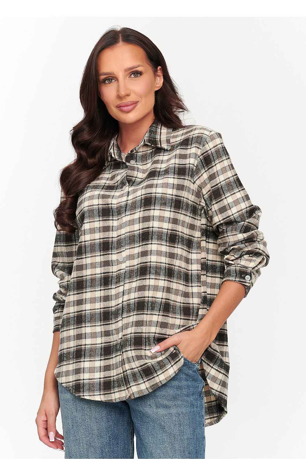 Chemise manche longue Makadamia
