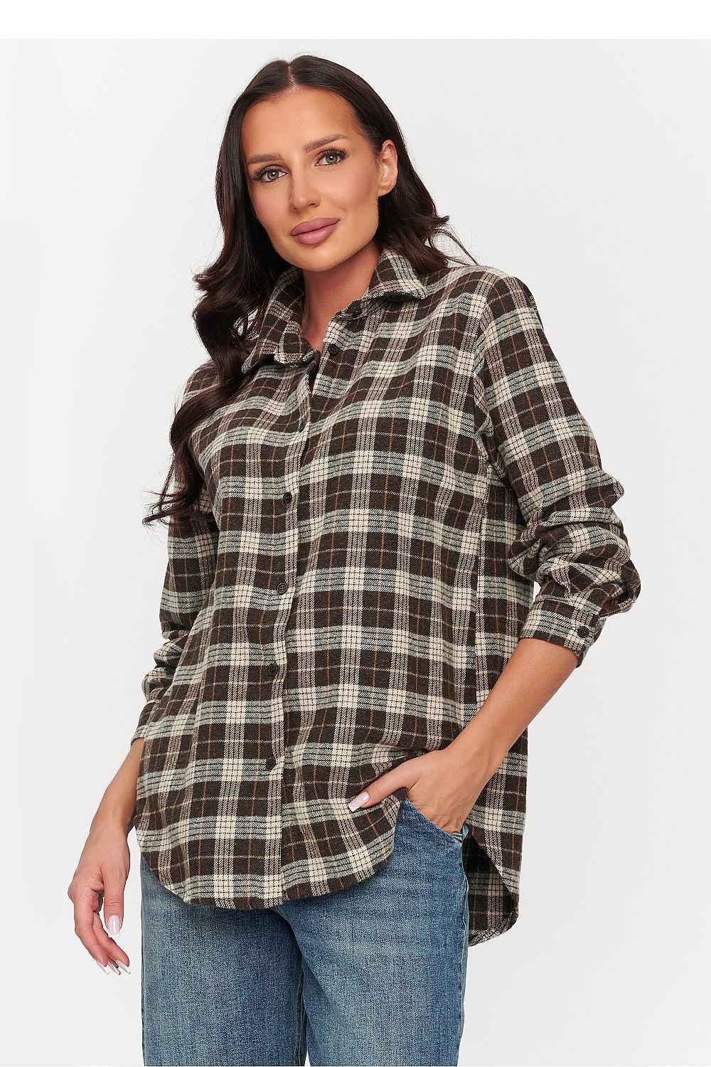 Chemise manche longue Makadamia