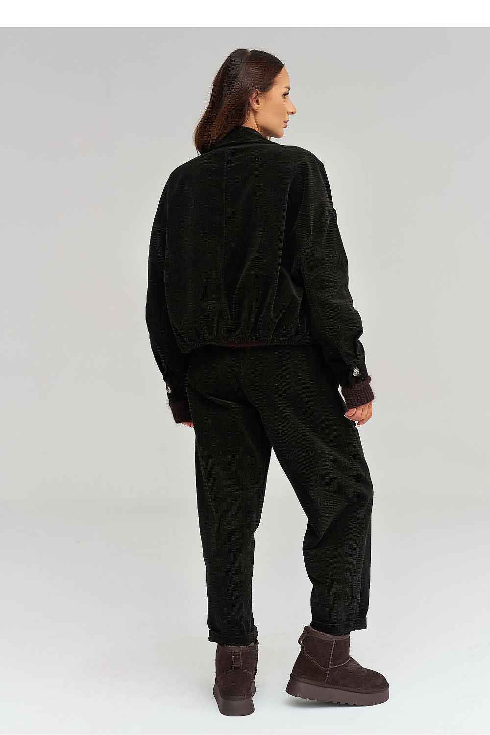 Veste en velours côtelé Makadamia