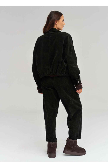 Veste en velours côtelé Makadamia