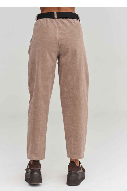 Pantalon en velours côtelé Makadamia