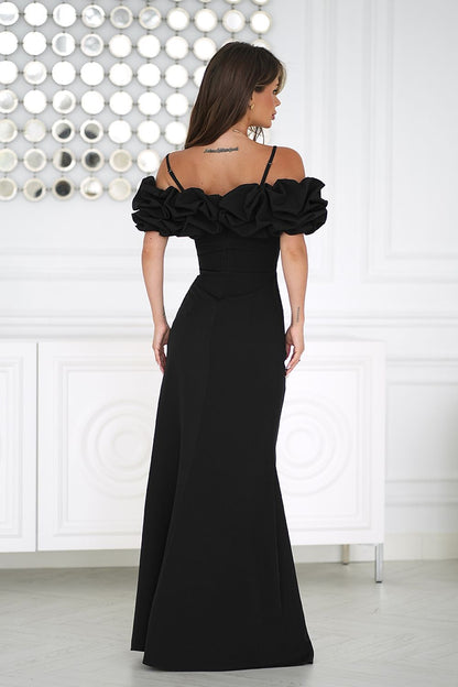  Robe longue model 232331 Bicotone 