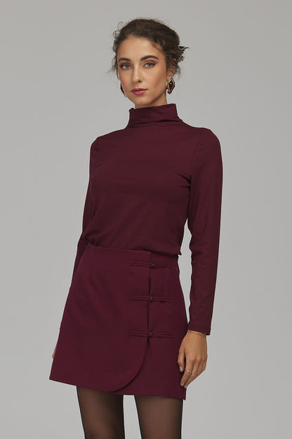  Jupe courte model 232496 Nife 