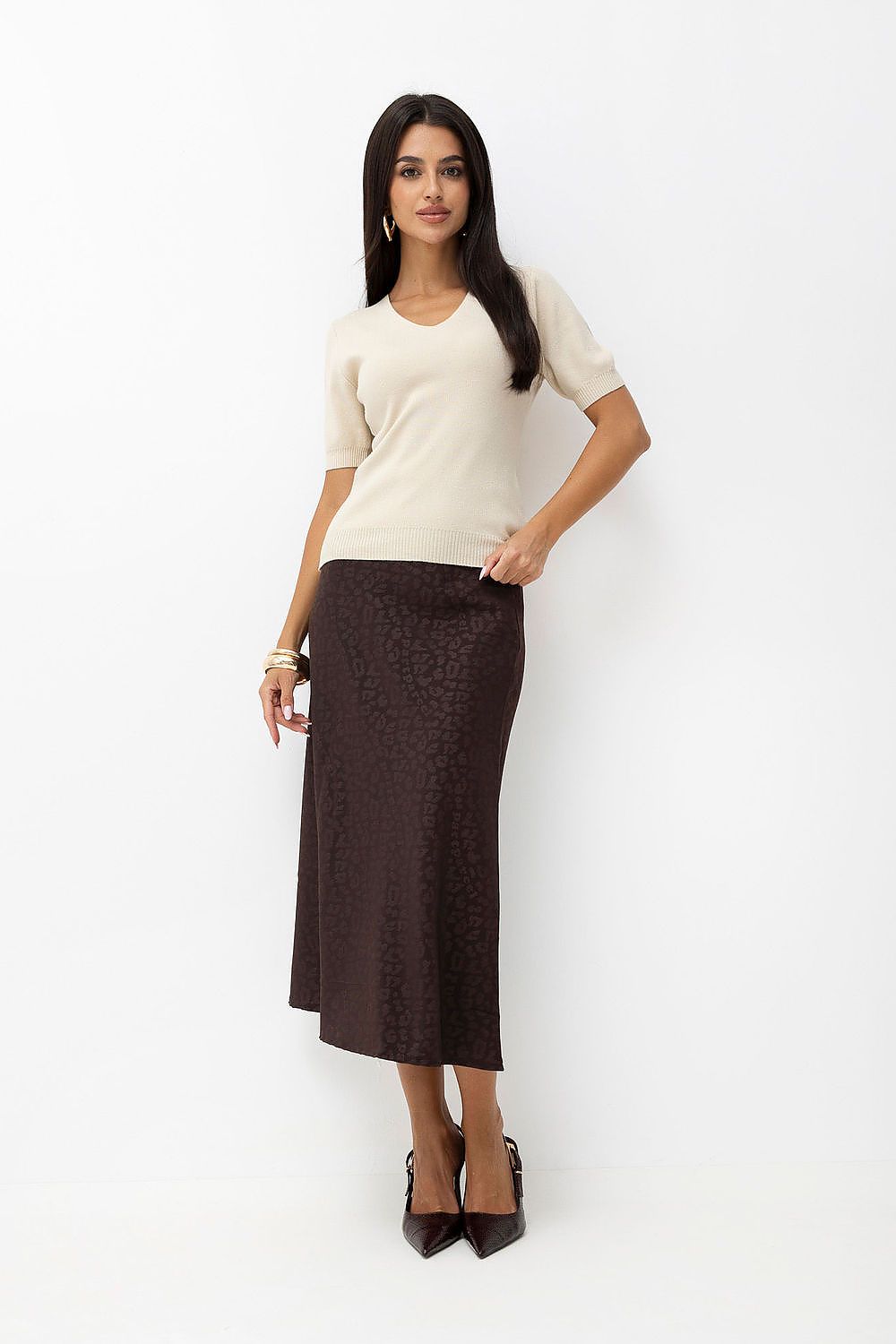  Pull à manches courtes model 232573 Factory Price 