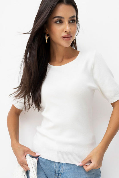  Pull à manches courtes model 232578 Factory Price 