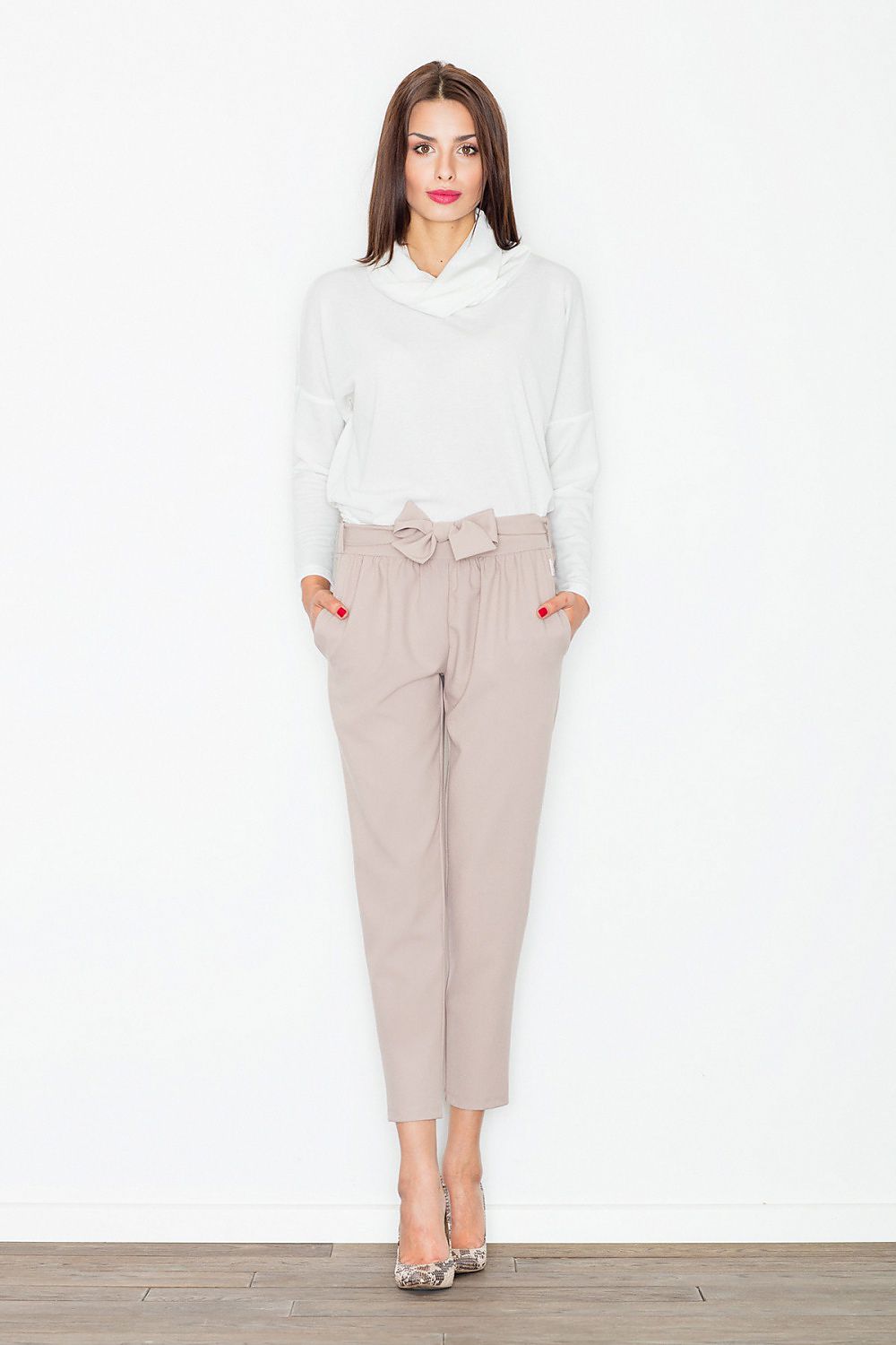  Pantalon femme model 77117 Figl 