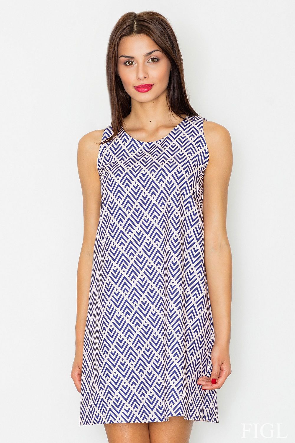 Robe de jour model 77155 Figl 