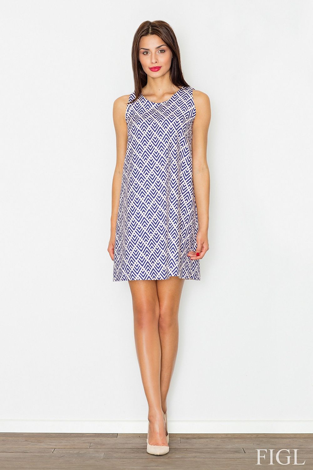  Robe de jour model 77155 Figl 