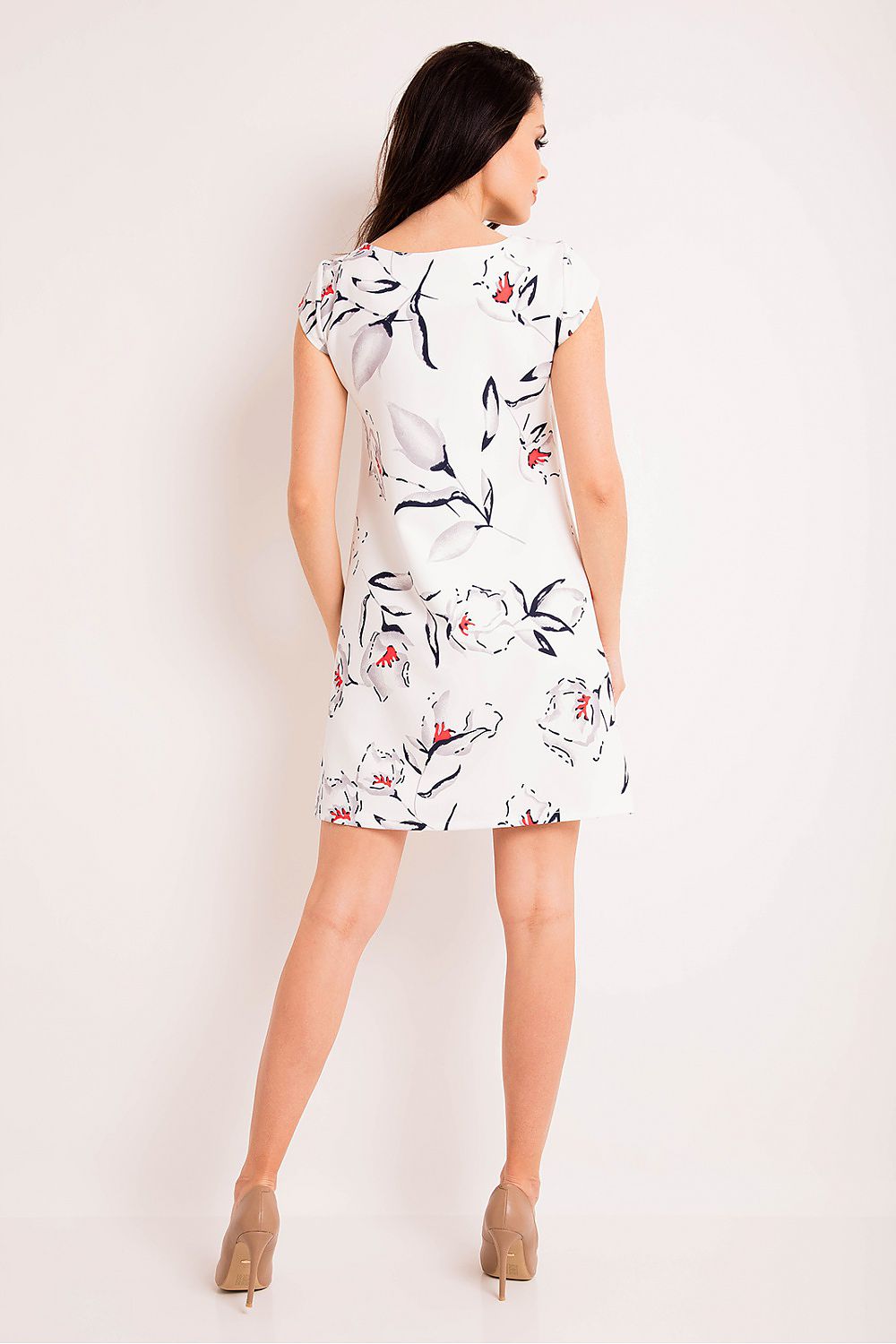  Robe de jour model 80444 awama 