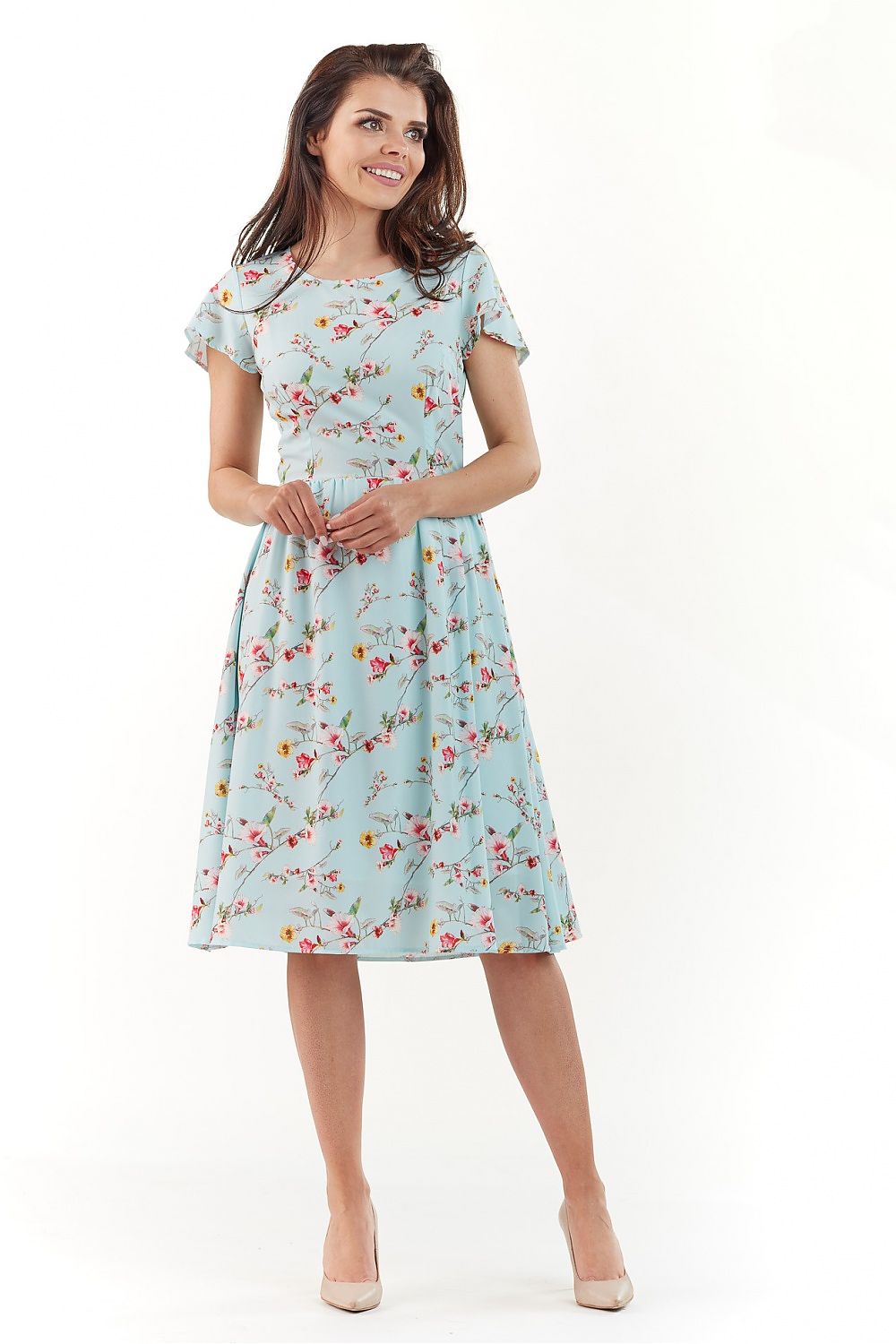  Robe de jour model 117534 awama 