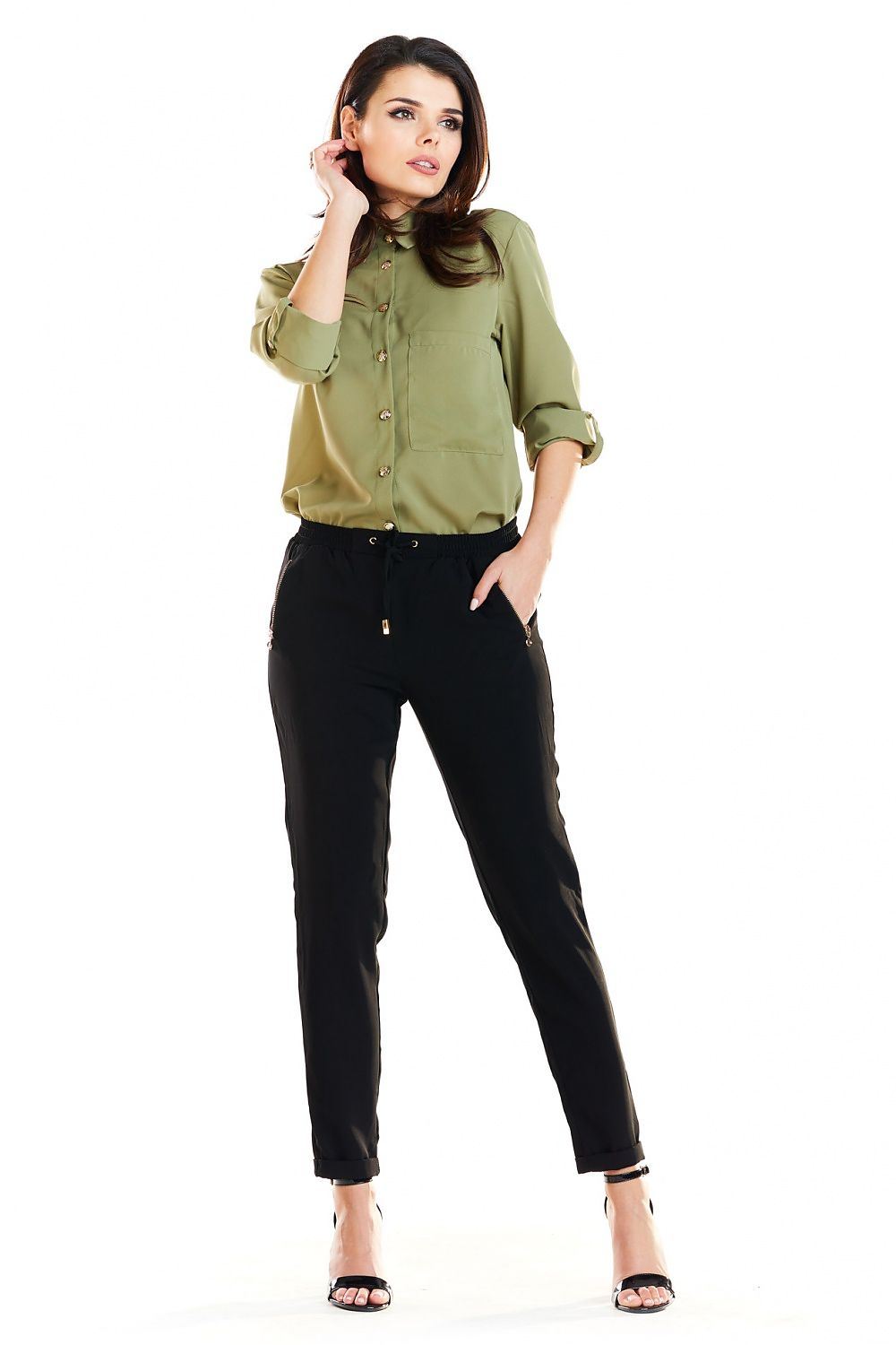  Chemise manche longue model 129922 awama 