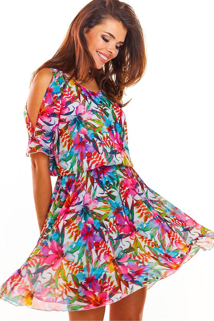  Robe de jour model 133650 awama 