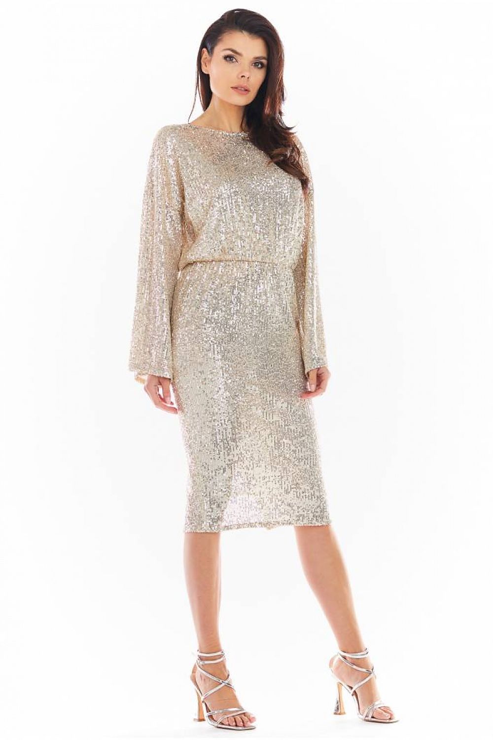  Robe de soirée model 150757 awama 