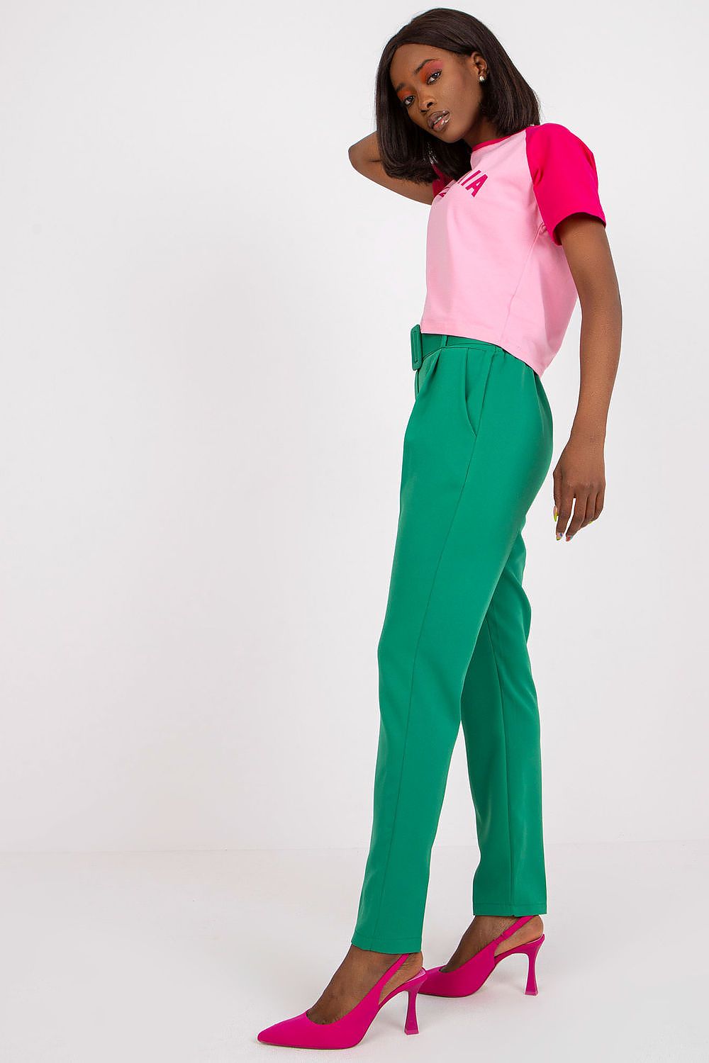  Pantalon femme model 166884 Italy Moda 