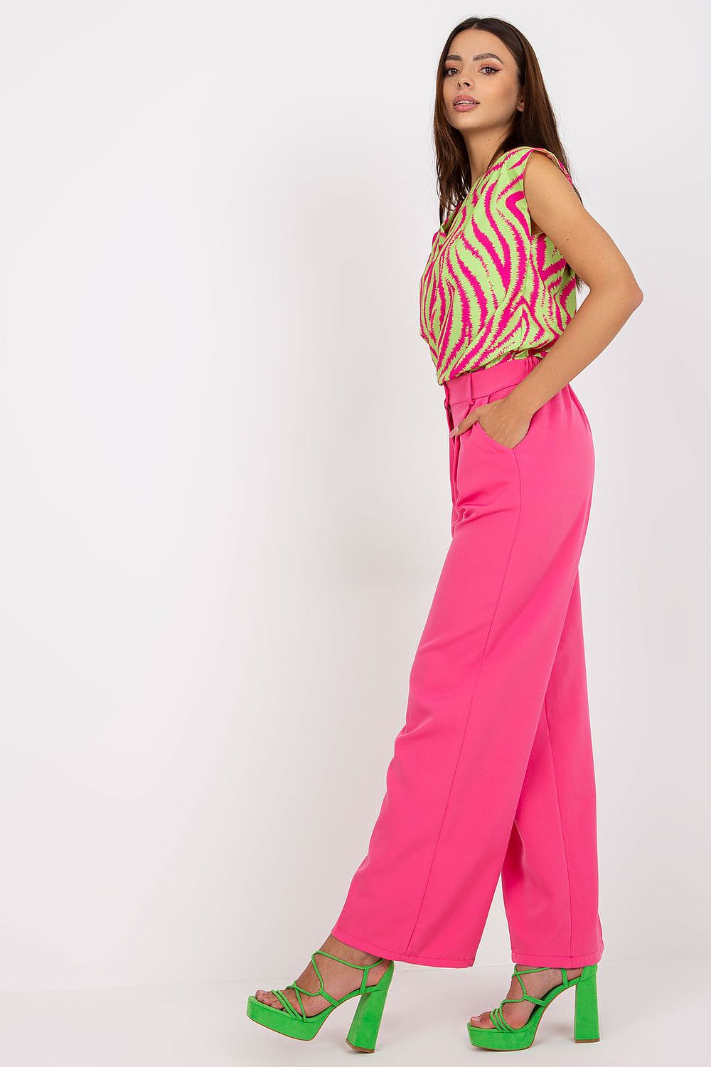  Pantalon femme model 166966 Italy Moda 
