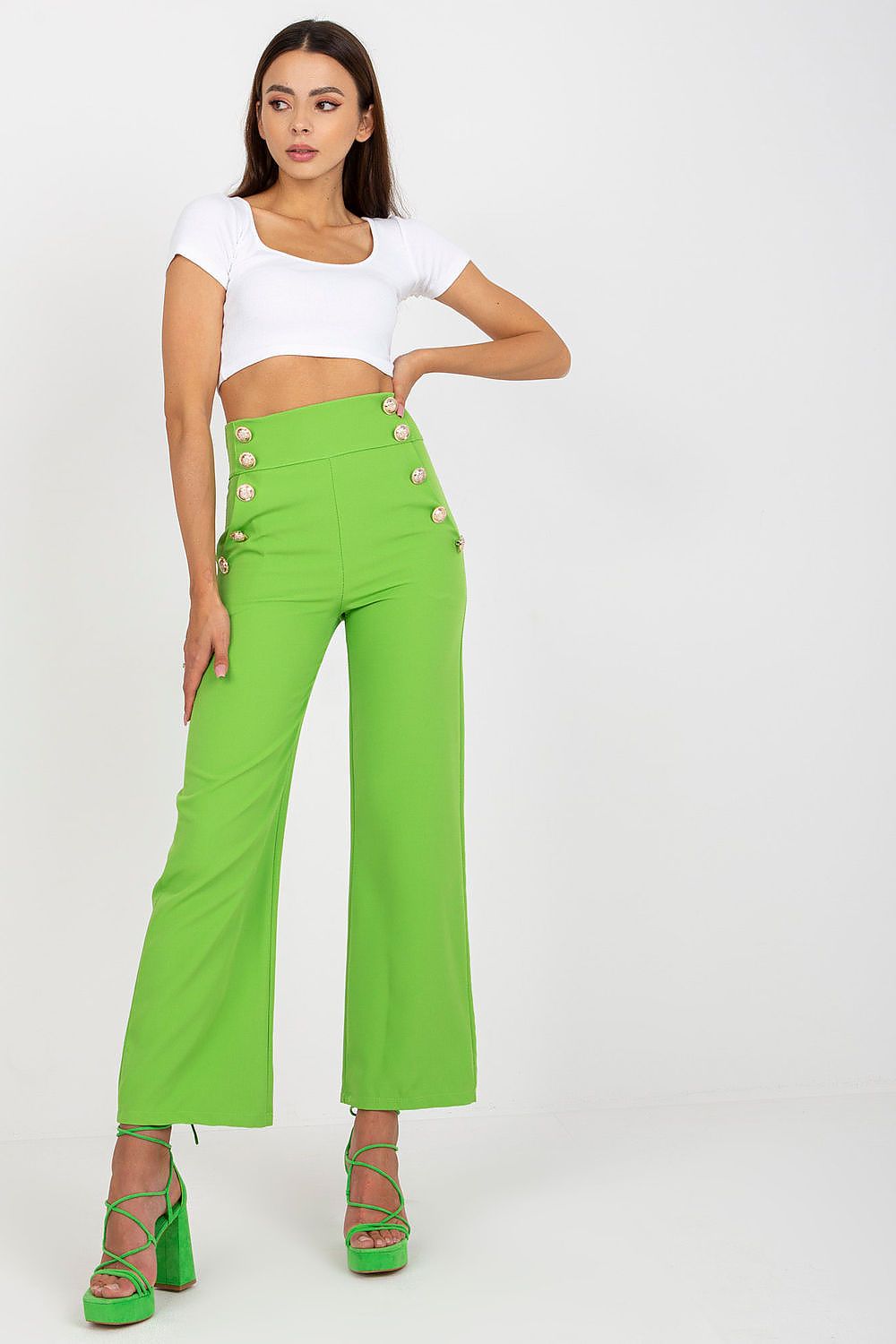  Pantalon femme model 167110 Italy Moda 