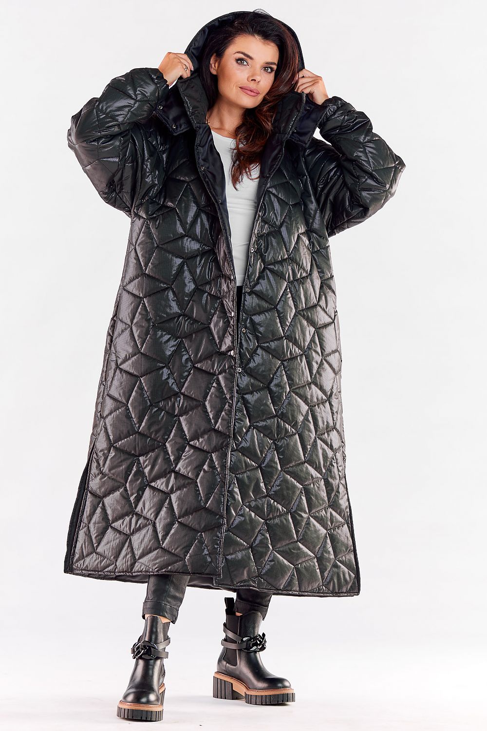  Manteau model 173889 awama 