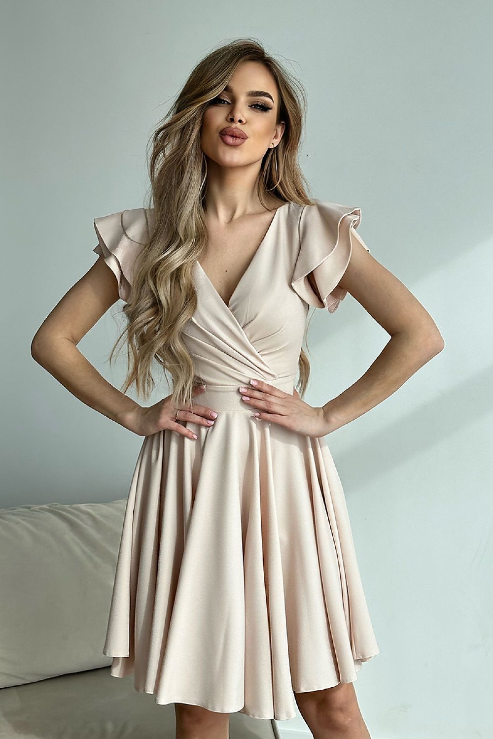  Robe de cocktail model 177899 Bicotone 