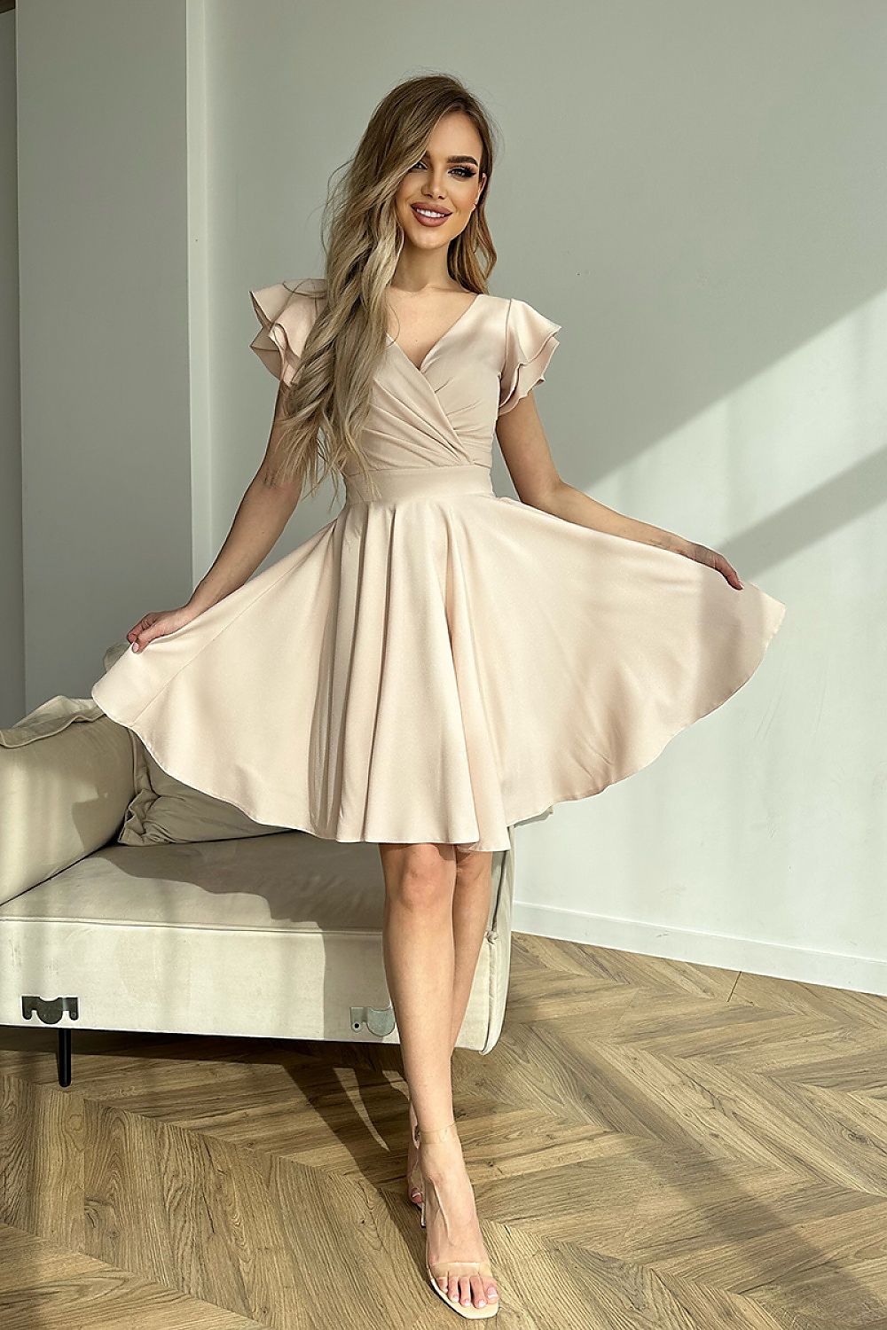  Robe de cocktail model 177899 Bicotone 