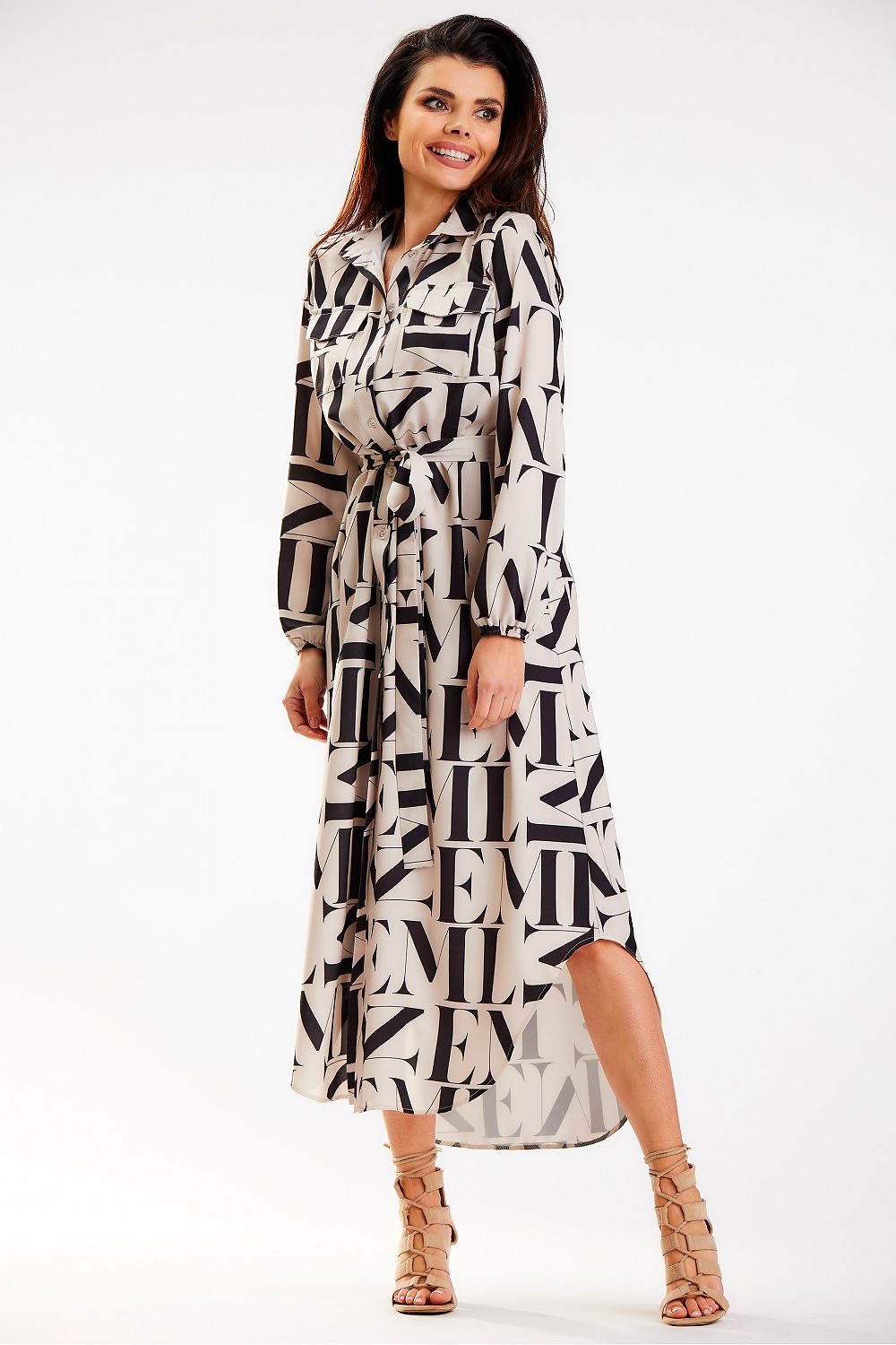  Robe de jour model 178659 awama 