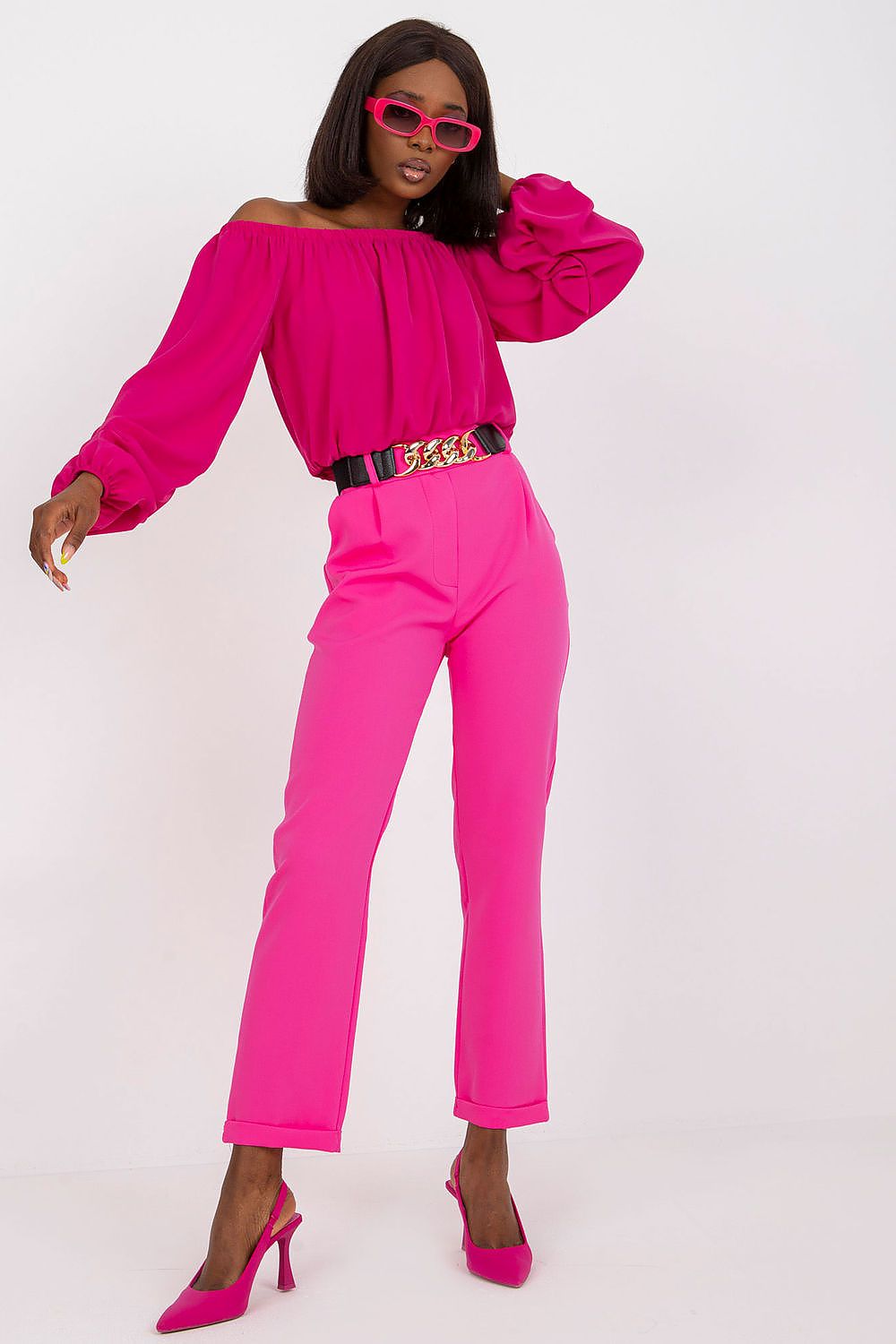  Pantalon femme model 179696 Italy Moda 