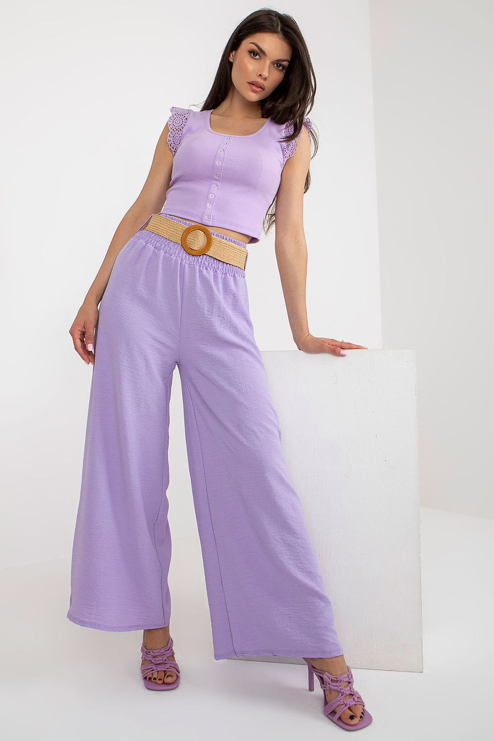  Pantalon femme model 180153 Italy Moda 