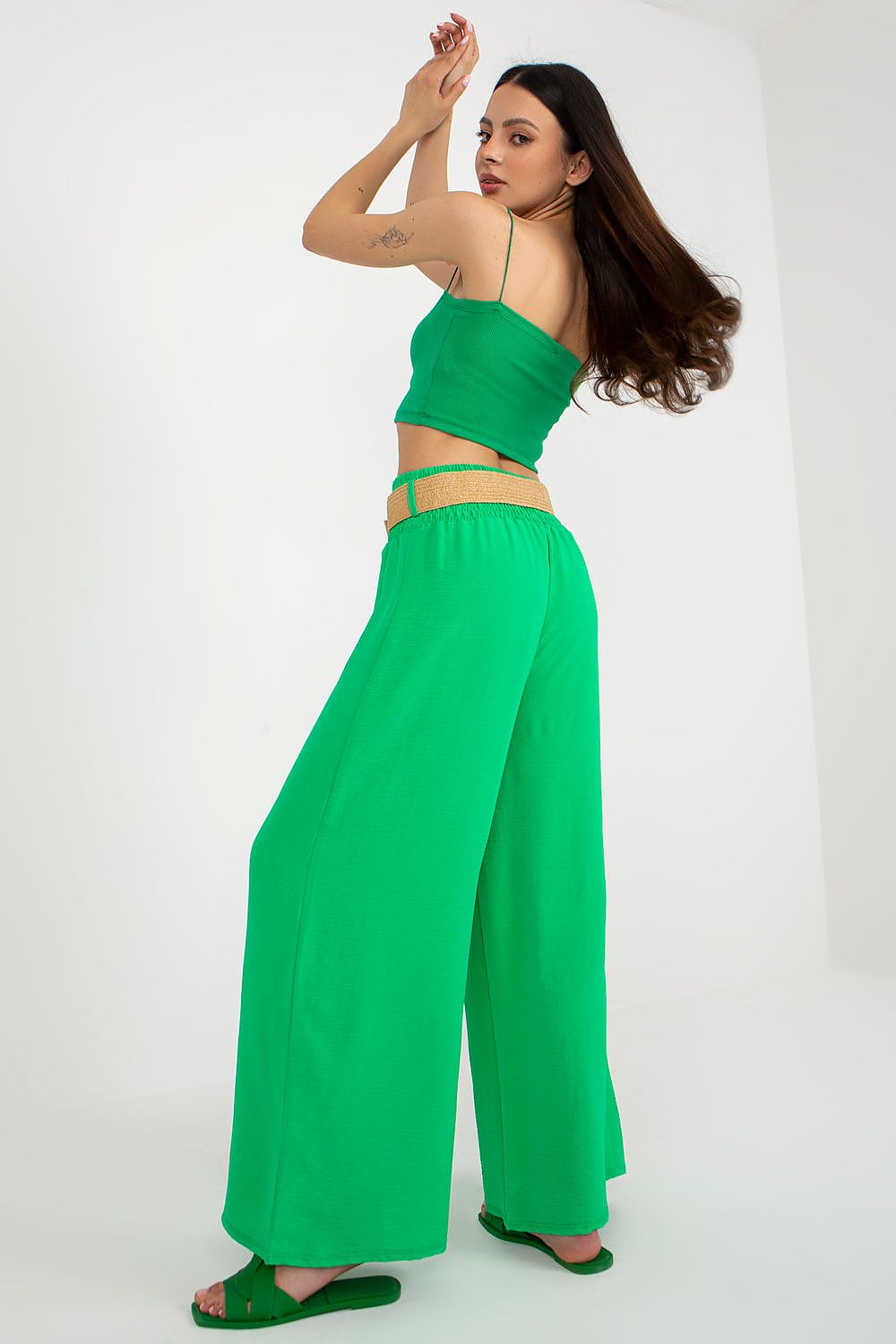  Pantalon femme model 180202 Italy Moda 