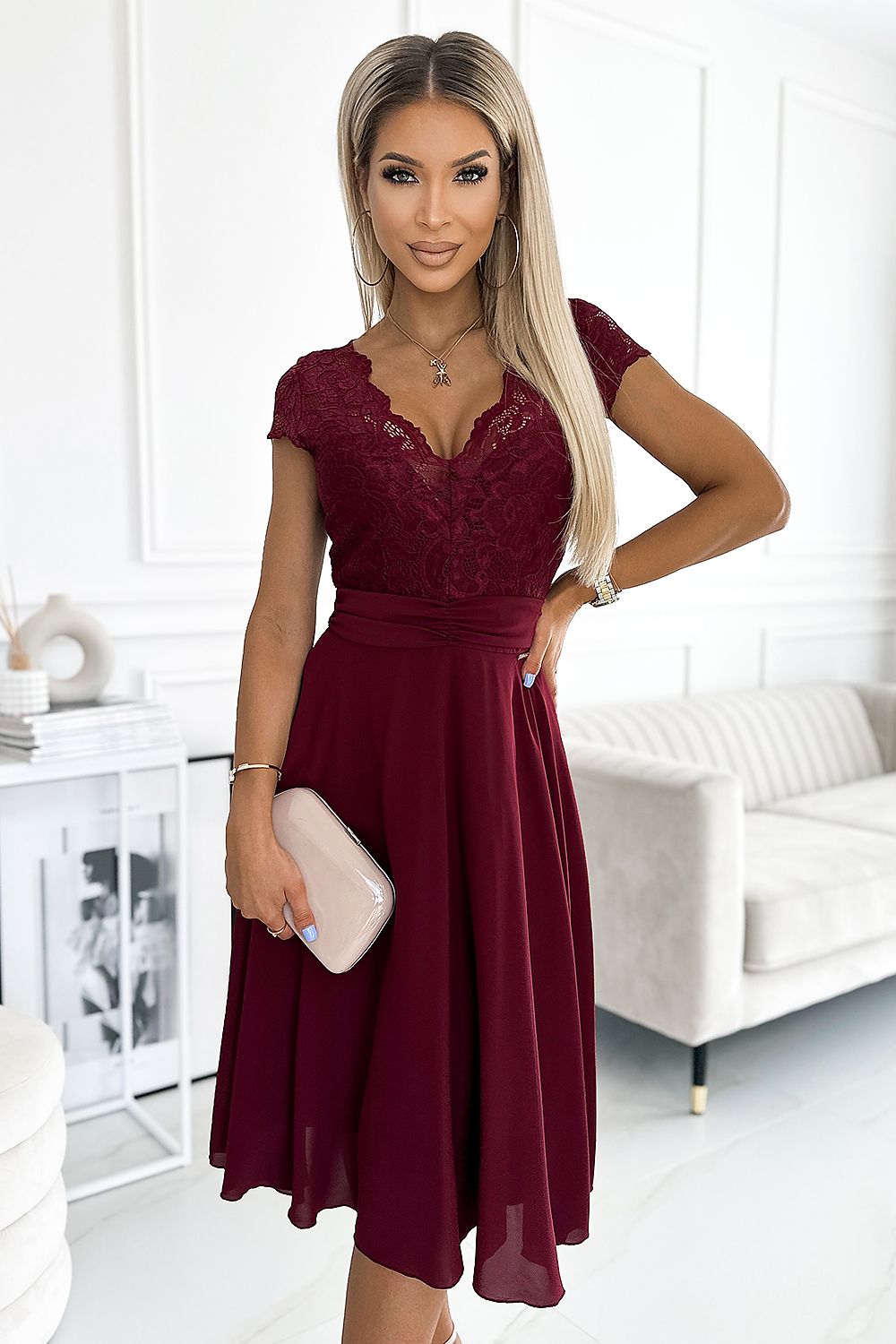  Robe de soirée model 181127 Numoco 