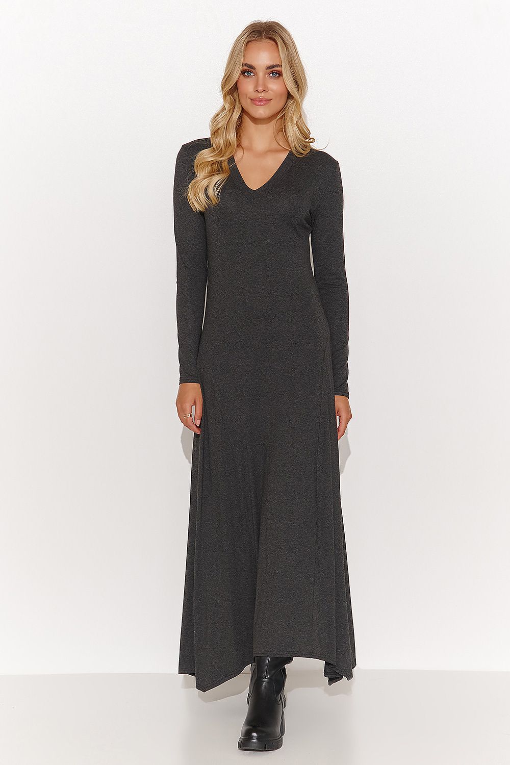  Robe de jour model 184387 Makadamia 