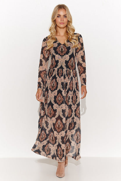  Robe de jour model 184804 Makadamia 