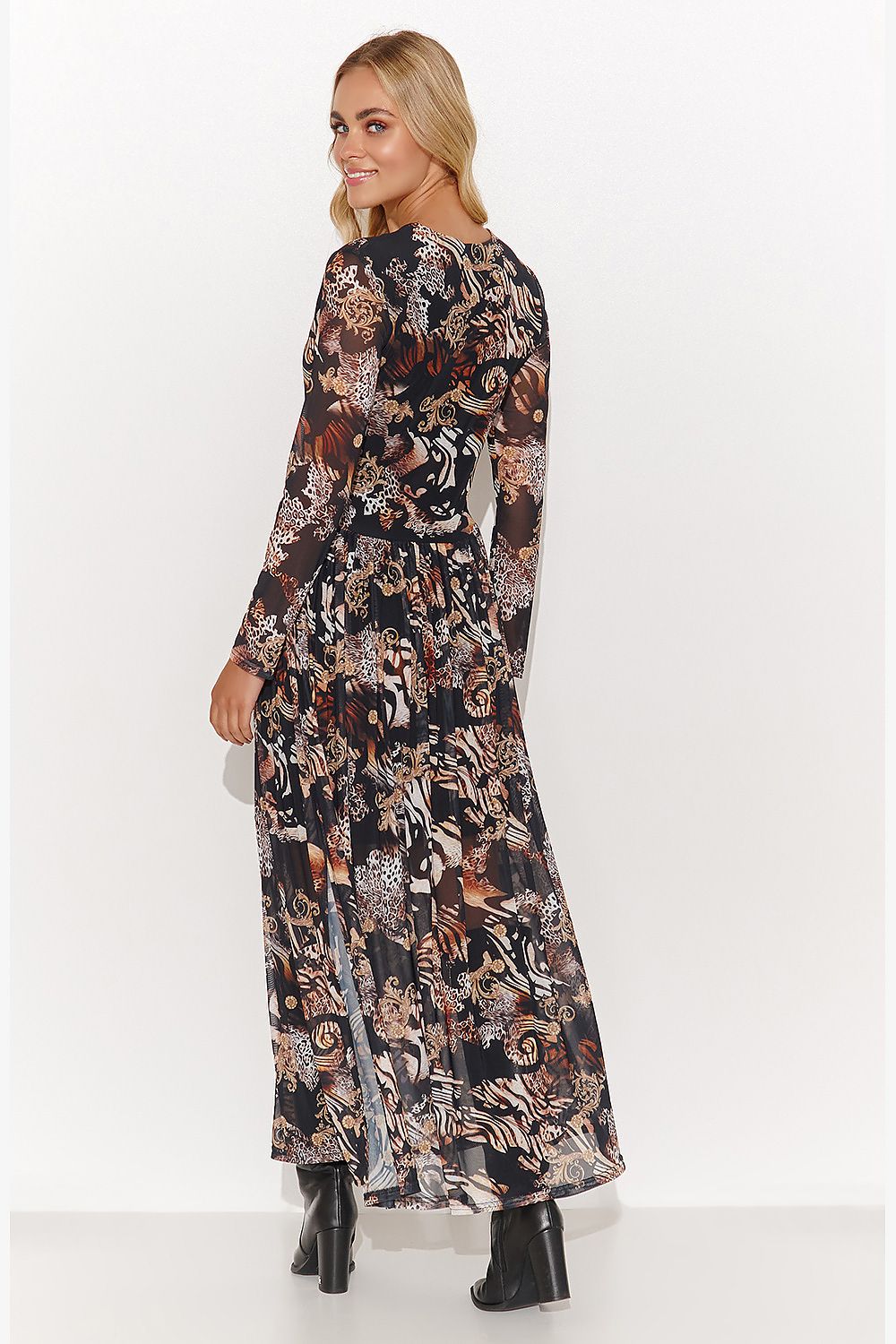  Robe de jour model 184805 Makadamia 