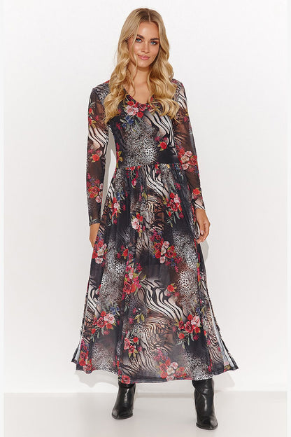  Robe de jour model 184806 Makadamia 