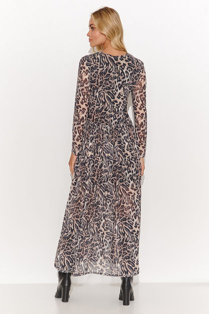  Robe de jour model 184807 Makadamia 